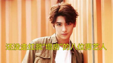 还没走红就“塌房”的8位男艺人,张铭恩魏宏宇上榜,娄滋博排第几?